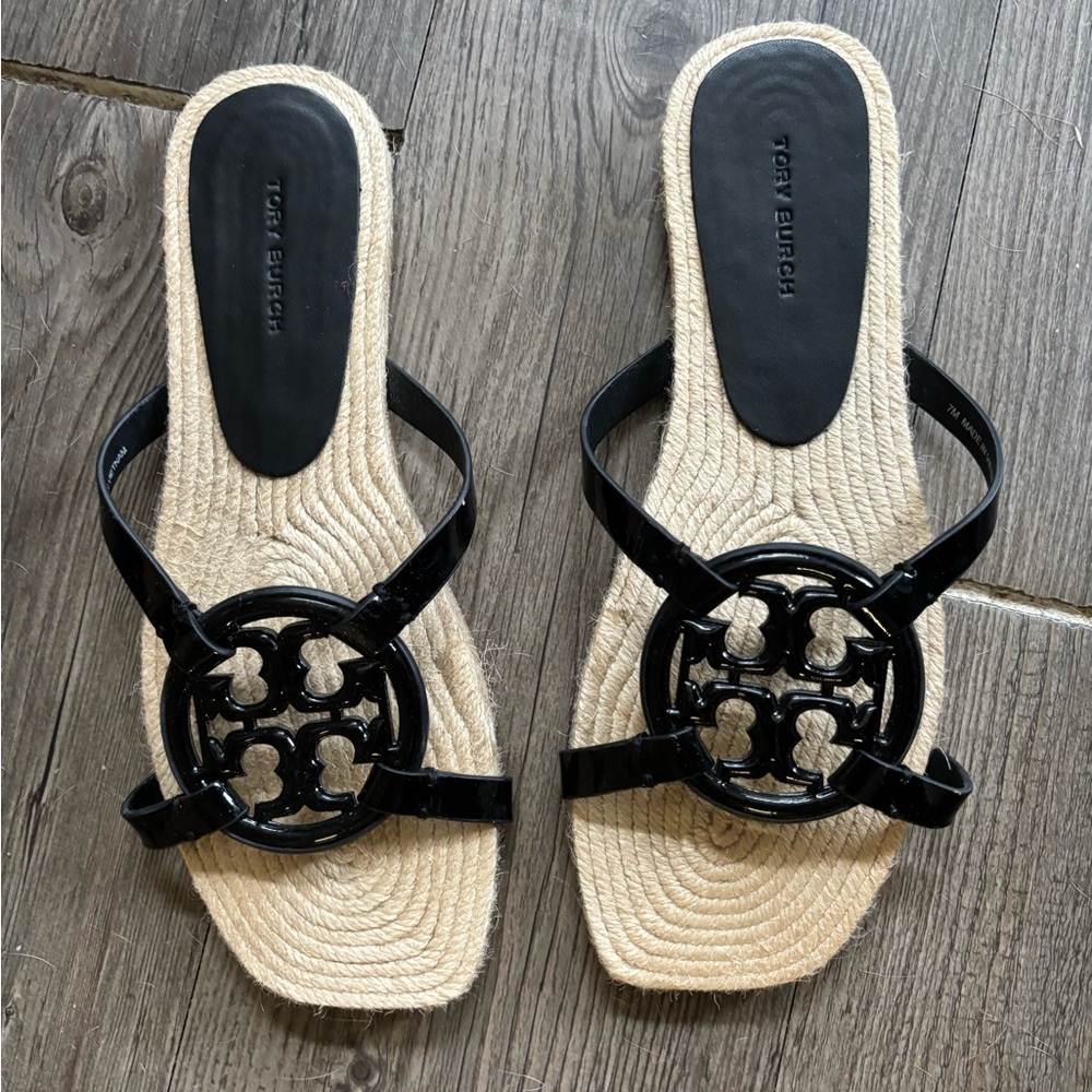 Tory Burch Black Sandals for Women